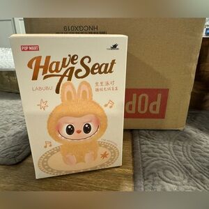 Authentic Have a Seat Labubu Ququ (Sealed in Box)